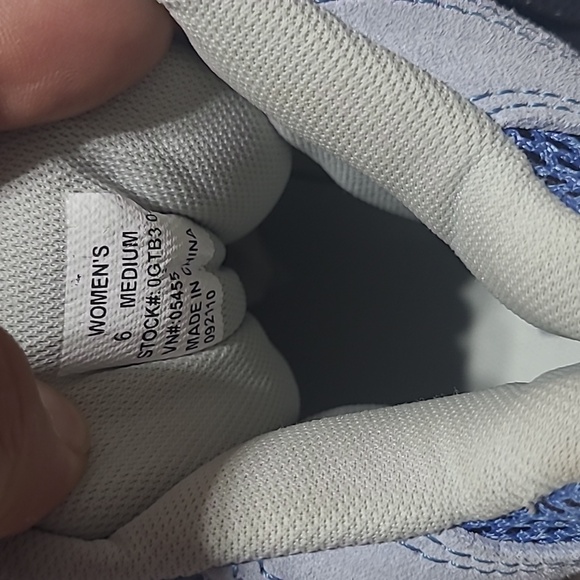 L.L.Bean Wome Hiking Boots Trail Model Tek 2.5 Blue Gray Size 6Outdoors Traction - Picture 7 of 7